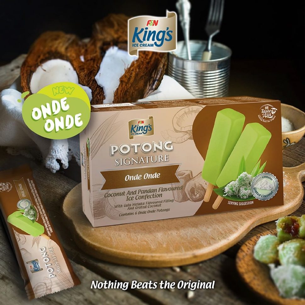 King S Potong Perkenal Ais Krim Perisa Onde Onde